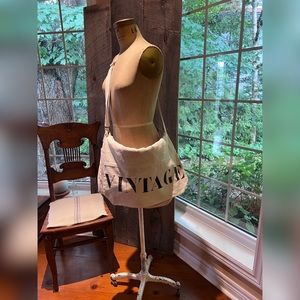 Linen Messenger Bag - “Vintage”